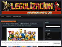 Tablet Screenshot of legolizacion.com